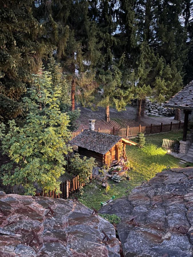 Chalet Blanc "Coeur Sapin" Courmayeur Exterior foto